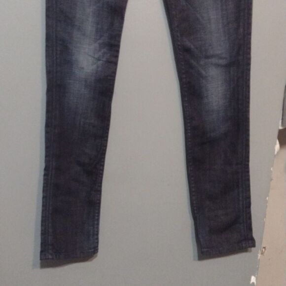 HUDSON Collin flap skinny jeans dark wash size 25 - Picture 2 of 14